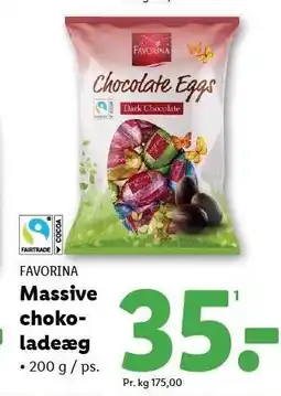 Lidl Massive chokoladeæg tilbud