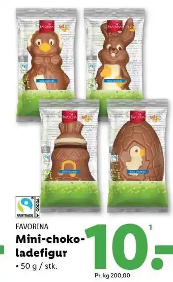 Lidl Mini-chokoladefigur tilbud