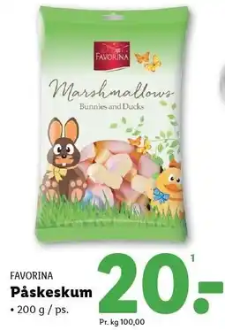 Lidl Påskeskum tilbud