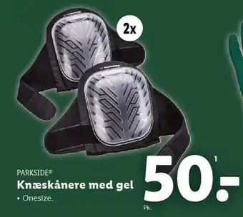 Lidl Knæskånere med gel tilbud