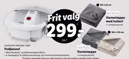 Lidl Fodjacuzzi, Varmetæppe eller Varmetæppe med batteri tilbud