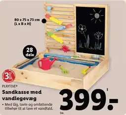 Lidl Sandkasse med vandlegevæg tilbud