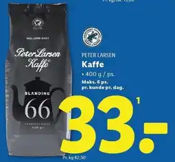 Lidl Kaffe tilbud