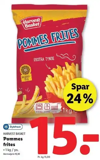 Lidl Pommes frites tilbud