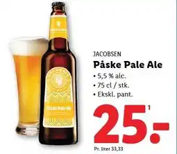 Lidl Påske Pale Ale tilbud