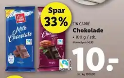 Lidl Chokolade tilbud