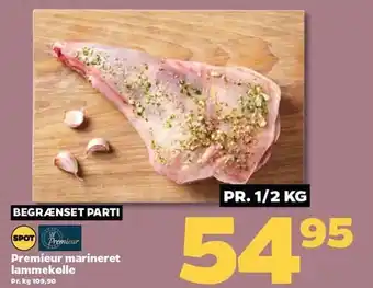 Netto Premieur marineret lammekølle Pr. 1/2 kg tilbud