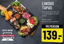 Løvbjerg Luksus tapas tilbud