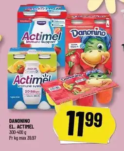 Løvbjerg DANONINO EL. ACTIMEL tilbud