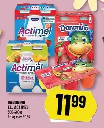 Løvbjerg DANONINO EL. ACTIMEL tilbud