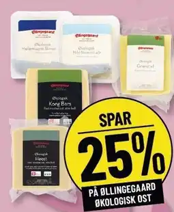 Løvbjerg SPAR 25% PÅ ØLLINGEGAARD ØKOLOGISK OST tilbud