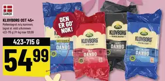 Løvbjerg KLOVBORG OST 45+ tilbud