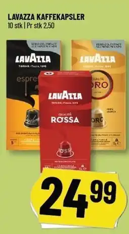 Løvbjerg LAVAZZA KAFFEKAPSLER tilbud