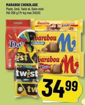 Løvbjerg MARABOU CHOKOLADE tilbud