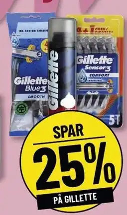 Løvbjerg SPAR 25% PÅ GILLETTE tilbud