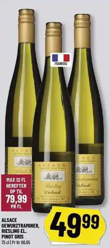 Løvbjerg ALSACE GEWURZTRAMINER RIESLING EL. PINOT GRIS tilbud