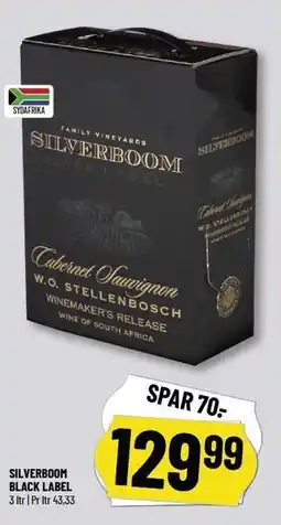 Løvbjerg SILVERBOOM BLACK LABEL tilbud