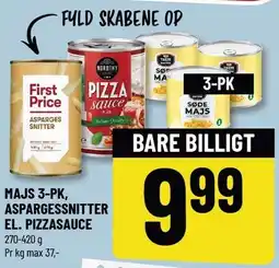 Løvbjerg MAJS 3-PK, ASPARGESSNITTER EL. PIZZASAUCE tilbud