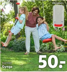 Lidl PLAYTIVE® Gynge tilbud