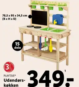 Lidl PLAYTIVE® Udendørs- køkken tilbud