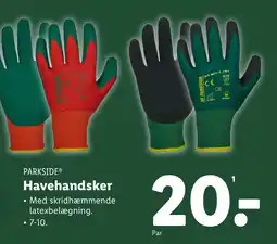 Lidl PARKSIDE® Havehandsker tilbud