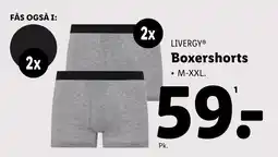 Lidl LIVERGYⓇ Boxershorts tilbud