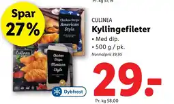 Lidl CULINEA Kyllingefileter tilbud