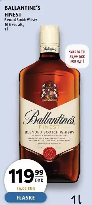 Scandinavian Park Ballantine's Finest tilbud