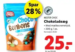 Lidl MISTER CHOC Chokoladeæg tilbud