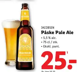 Lidl JACOBSEN Påske Pale Ale tilbud