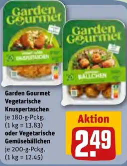 REWE GARDEN GOURMET  Vegetarische Knuspertaschen tilbud