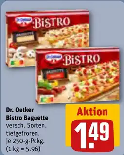 REWE DR. OETKER Bistro Baguette tilbud