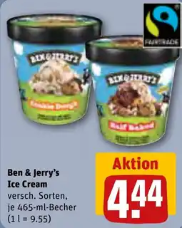 REWE BEN & JERRY'S  Ice Cream tilbud