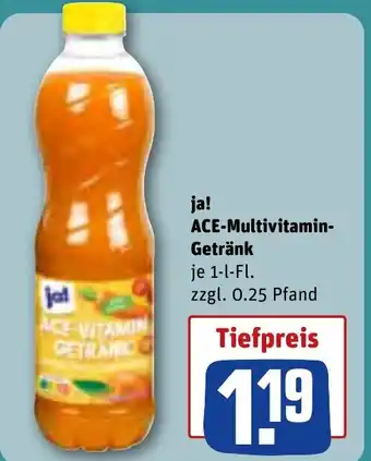 REWE JA! ACE-Multivitamin- Getränk tilbud