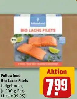 REWE DE Followfood Bio Lachs Filets tilbud