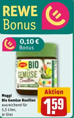 REWE MAGGI Bio Gemüse Bouillon tilbud