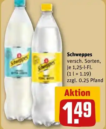 REWE DE SCHWEPPES tilbud
