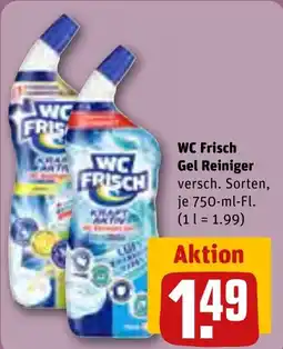 REWE WC FRISCH Gel Reiniger tilbud