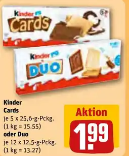 REWE KINDER Cards tilbud