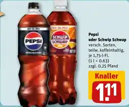 REWE PEPSI oder Schwip Schwap tilbud