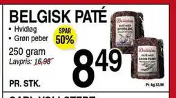 ABC Lavpris BELGISK PATÉ tilbud