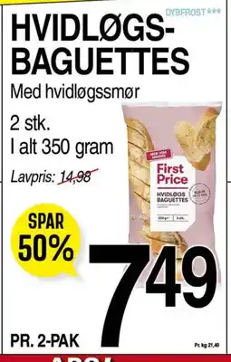 ABC Lavpris HVIDLØGS BAGUETTES tilbud