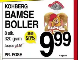 ABC Lavpris KOHBERG BAMSE BOLLER BAMSE tilbud