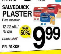 ABC Lavpris SALVEQUICK PLASTER tilbud