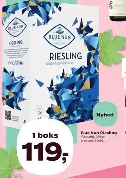 Kvickly Blue Nun Riesling tilbud