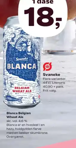 Kvickly Blanca Belgian Wheat Ale alc. vol. 4,6 % tilbud