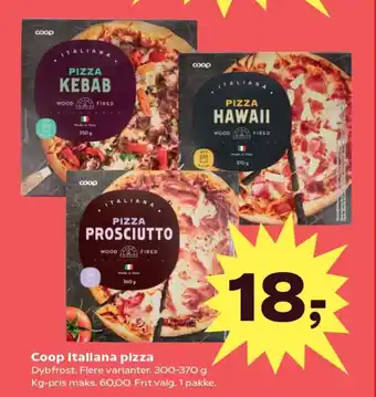 Kvickly Coop Italiana pizza tilbud