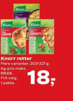 Kvickly Knorr retter tilbud