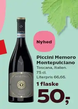 Kvickly Piccini Memoro Montepulciano tilbud