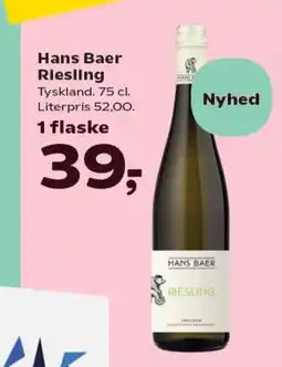 Kvickly Hans Baer Riesling tilbud